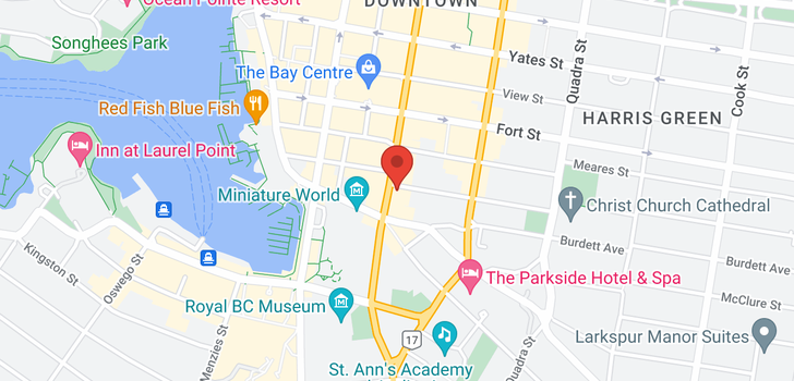 map of 1107-707 Courtney St